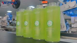 VK-RPL Automatic Round Bottle Positioning Sticker Labeler Machine