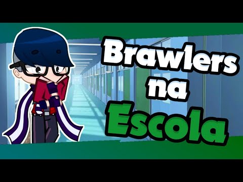 Brawlers na Escola pt.2 | Brawl Stars | Gacha Club
