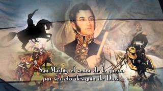 Video thumbnail of "Himno al Gral  San Martín, con letra"