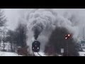 Auspuffschläge, Dampf & Schnee: 52 8134 vor Sonderzügen im Hellertal | 02.12.12