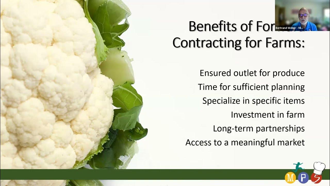 Local procurement and building relationships with farmers with