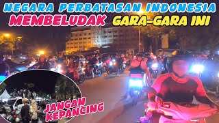 TUMPAH RUAH‼️ DILUAR DUGAAN MALAM MINGGU AKAN SEPERTI INI AUTO MEMBELUDAK