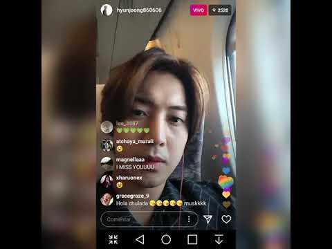 Instagram Live Kim Hyun Joong 08 06 2018 Youtube