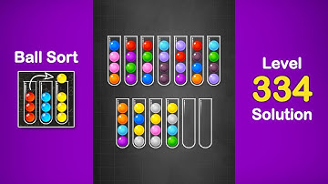 Ball Sort Puzzle Solution Level 334