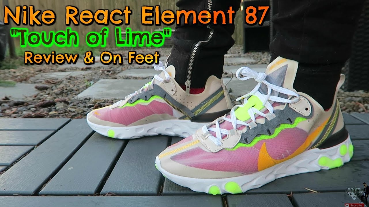 nike react lime