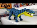 CUSTOM SUPER COLOSSAL T-REX MAMENCHISAURUS HYBRID DINOSAUR TOY REPAINT | TYRANNOSAURUS REX | TREX