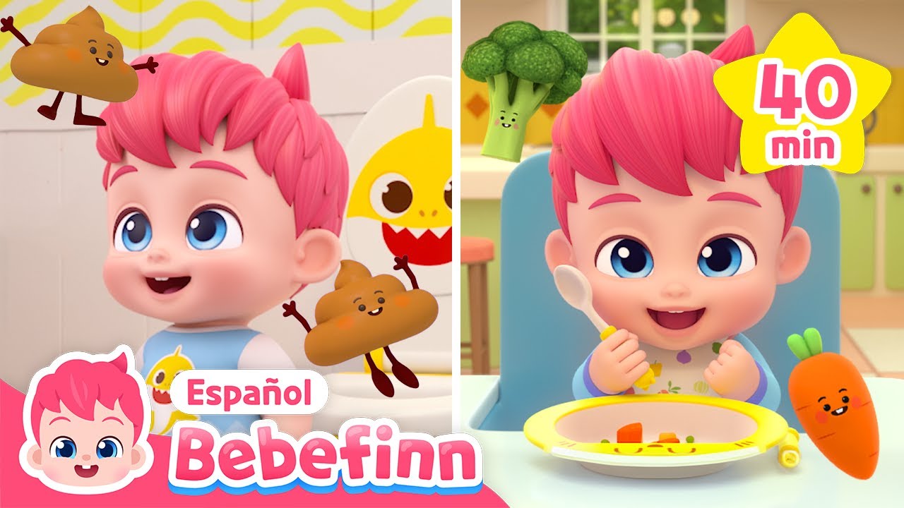 Cuido Mi Salud💪 | Aprendamos los Hábitos de Higiene🚽💦 | Bebefinn Canciones Infantiles