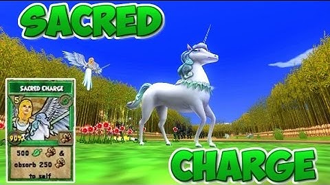 Wizard101: Sacred Charge (New Life Spell) -Test Realm-