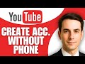 How to Create An Account On YouTube Without Phone Number