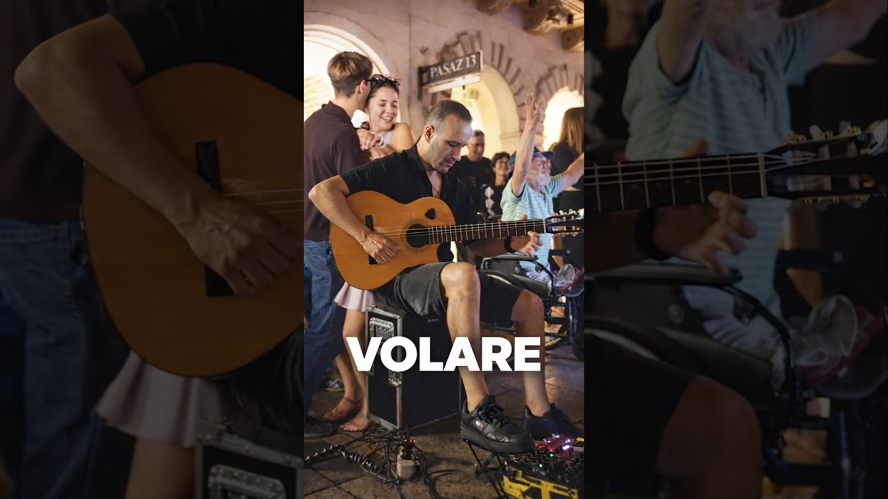 I Didn’t Expect the Crowd’s Reaction to VOLARE 😱🔥#shorts