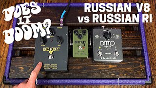Russian Big Muff Shootout EHX Green Russian Reissue vs Sovtek Black Russian v8