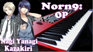Norn9: Norn Nonet OP NORN9 ノルン ノネッ OP - Kazakiri by Nagi Yanagi Piano Cover