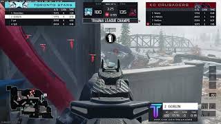 (6)Kansas City Crusaders vs (12)Toronto Stars | LSF | Champs