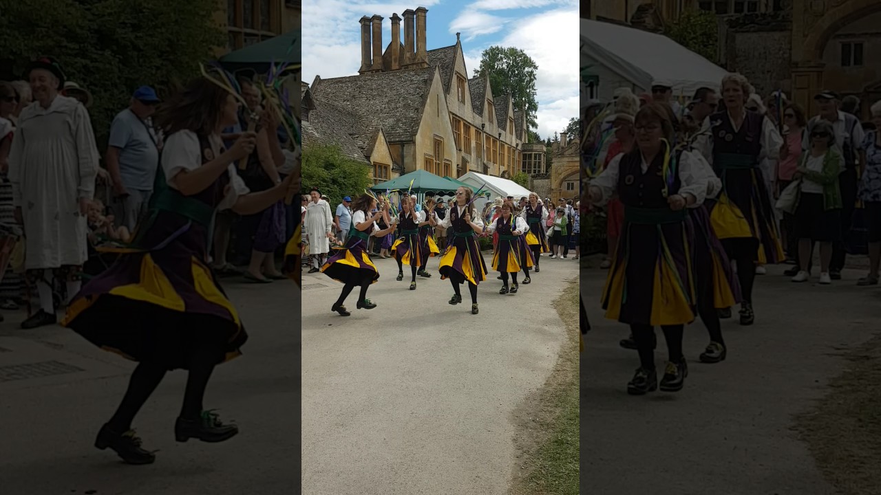 Belle d'Vain dancing Lostock Junction at Stanway House Fete 2017