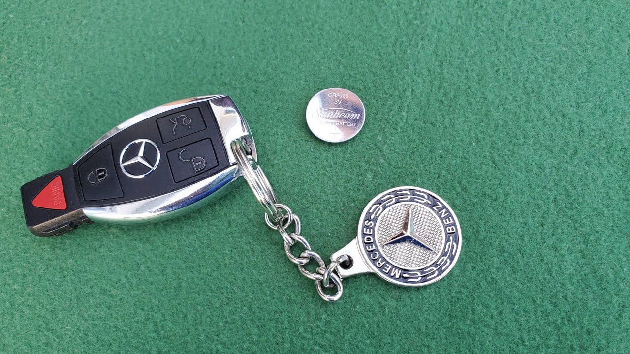 Pile CR2025 pour clé véhicule Mercedes-Benz