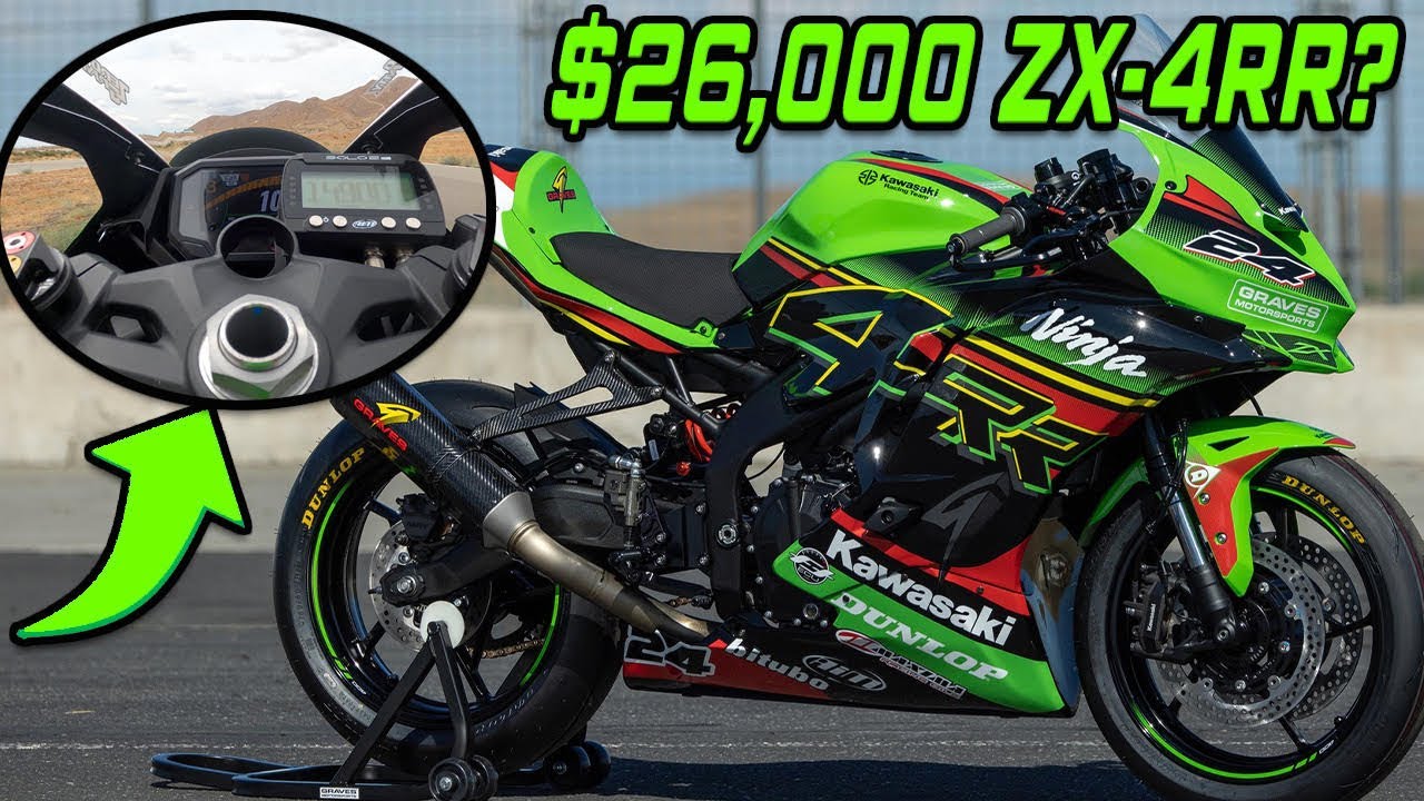 Return of the pocket rocket! Kawasaki ZX-4RR screams to 15,000rpm 