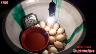 DIY Homemade Incubator For Chicken Eggs || Hatching Eggs | Chicken Egg Incubator by DIY Homemade Incubator 13,173 views 1 year ago 5 minutes, 5 seconds