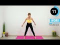 🔥SMALLER WAIST & FLAT BELLY | Home Workout🔥30 Min Standing Workout🔥NO JUMPING TABATA WORKOUT🔥