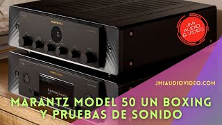 Unboxing Marantz Model 50, hermoso y con carácter cálido