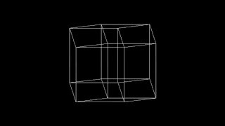 HyperCube spinning in 4 dimensions