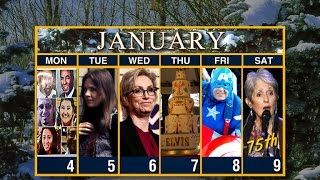 Calendar: Week of January 9