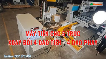 Bứt Phá Năng Suất Với Máy Tiện CNC 5 Trục WM-1200A5-MT – Đỉnh Cao Gia Công Gỗ Nghệ Thuật!