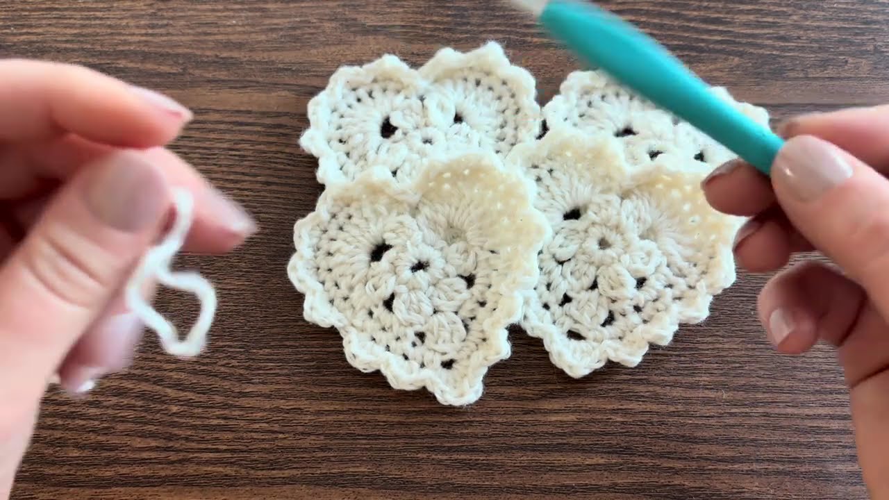 Crochet Heart Tutorial - Use Your Scrap Yarn!