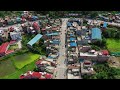 Aerial view of aanbu khairenitanahun  drone  nepal