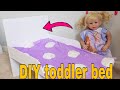 How to Make a Reborn Toddler Bed DIY Reborn Doll Bed