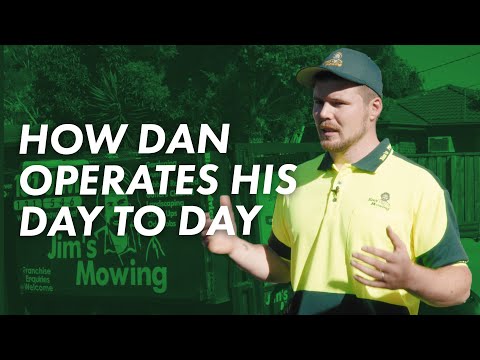 Part 1 - How to run a Jim's Mowing business with Jim's Mowing franchisee, Dan Cahill