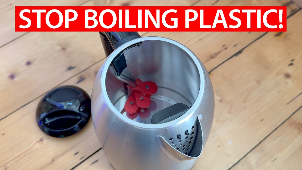 Reduce MICROPLASTICS? How to remove plastic from your kettle