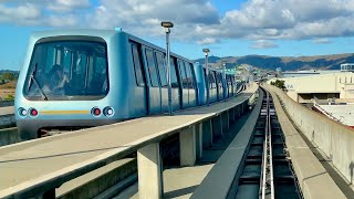 SFO AirTrain POV Real Time ⁴ᴷ⁶⁰