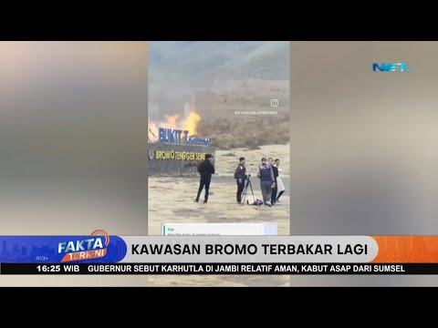 Kawasan Bromo Terbakar Karena Pengunjung Nyalakan Flare Foto Prewedding - Fakta Terkini