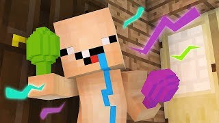 Electric Shock Challenge - Minecraft Animation (Compilation)