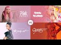 Pink friday vs roman reloaded vs the pinkprint vs queen  album battle 