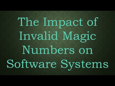 The Impact of Invalid Magic Numbers on Software Systems