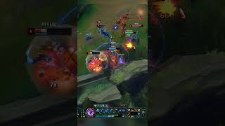 Thresh &amp; Samira Vs Draven &amp; Pyke | Great Hook &amp; Botlane Fight! #leagueoflegends #thresh #shorts