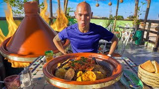 BIGGEST TAGINE IN MOROCCO! Moroccan Street Food in Marrakech  Sfenj, Pastilla + Marrakesh Food Tour