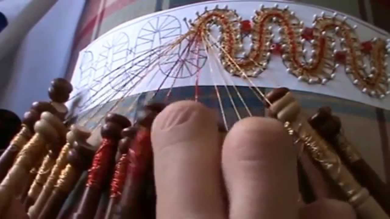 Bolillos: Como hacer el punto espiga