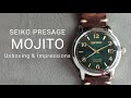 Unboxing of Seiko "Mojito" Cocktail Time | Stunning Green Dial | SRPE45J1