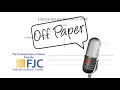 Off Paper – Episode 13: "Reentry Begins at Arrest": A Conversation with Chief U.S. Pretrial Services