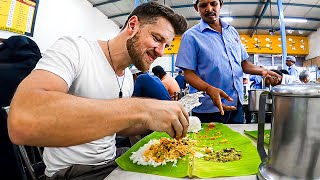 First Time Trying South Indian Thali 🇮🇳