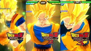 Dragon Ball Z Budokai Tenkaichi Goku Super Saiyan Evolution TENKAICHI 1-3 screenshot 5