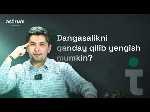 Dangasalikni qanday qilib yengish va shaxsiy rivojlanish mumkin? | To&rsquo;liq video | Astrum IT Academy