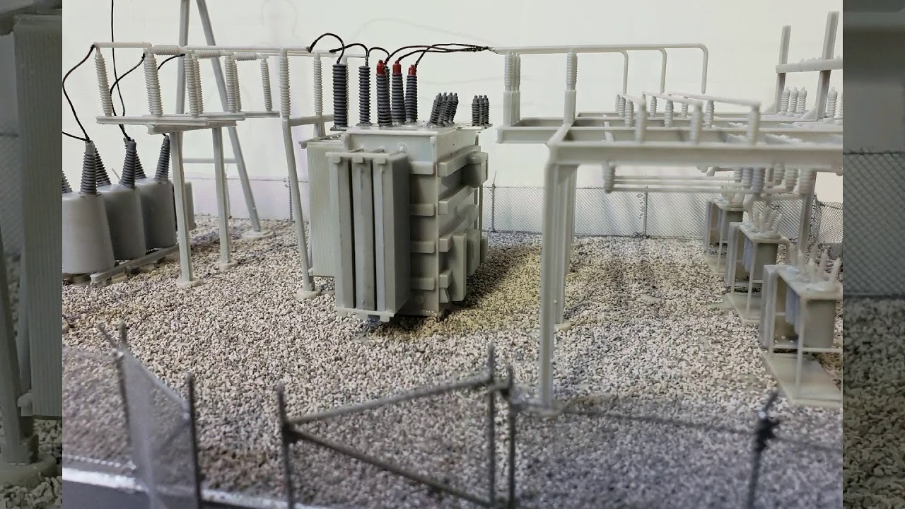 Substation build - YouTube