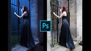 Photoshop Tutorial - Rain Night Effects screenshot 5