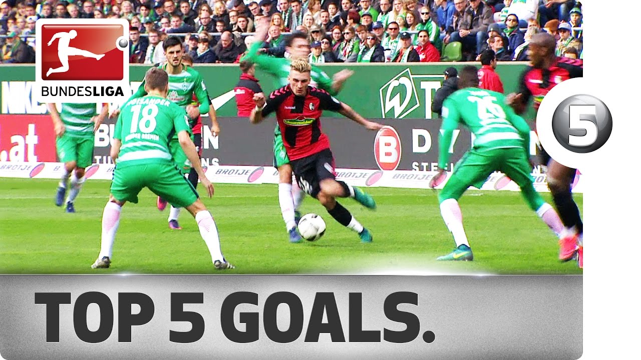 Top 5 Goals - featuring Lewandowski, Modeste and more