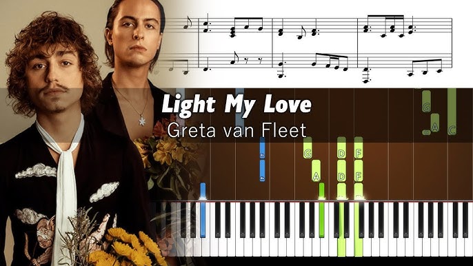 Greta Van Fleet Flower Power Piano