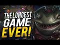 THE LONGEST GAME EVER!! | TAHM KENCH TOP - Trick2G