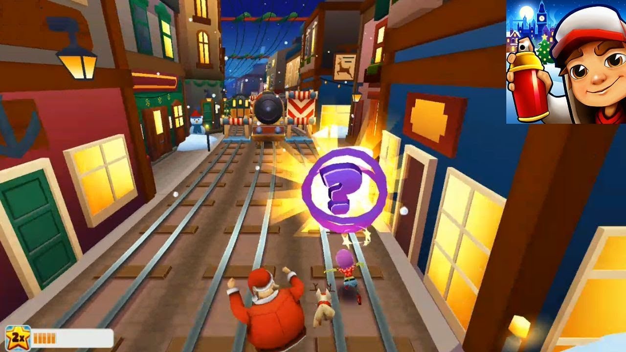 SUBWAY SURFERS LONDON ( ZOE and BRODY )